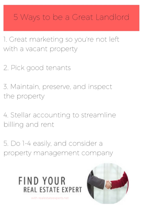 be a great landlord